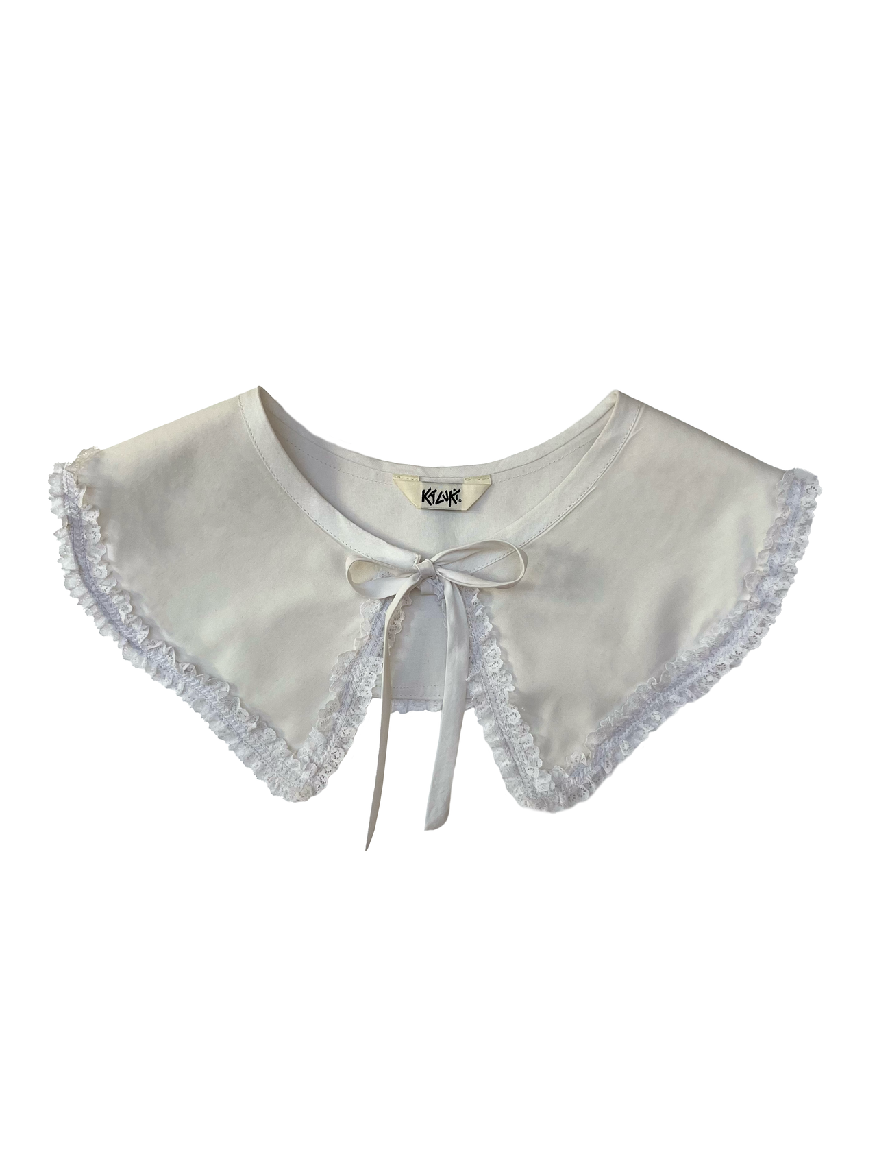 White and Lacey Collar